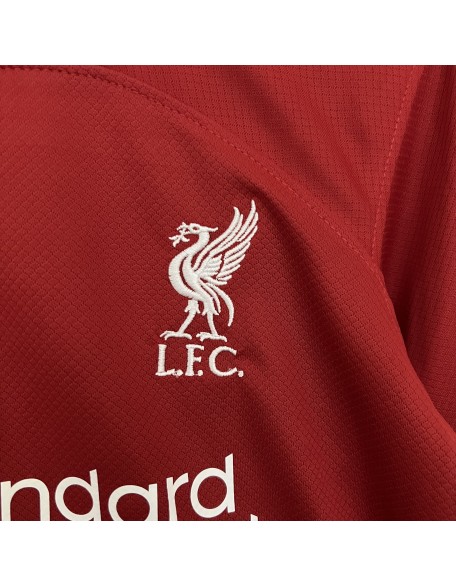 23/24 Liverpool Home Football Shirt For Kids