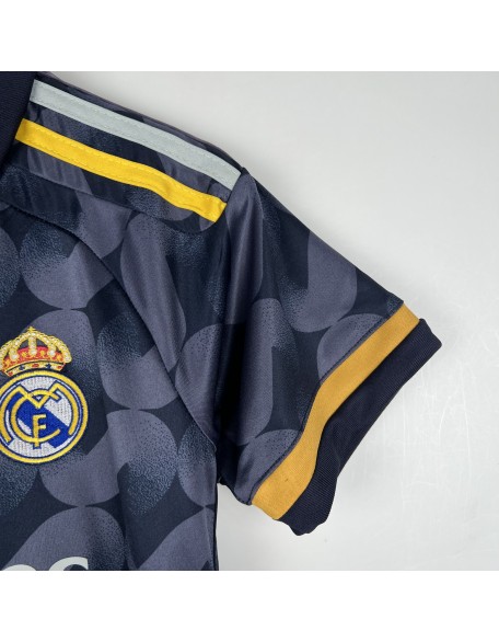 23/24 Real Madrid Away Football Jersey For Kids 