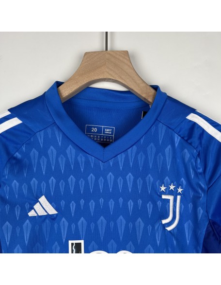  Juventus Goalkeeper Shirt 23/24 For Kids