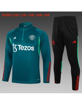 Manchester United Tracksuit 24/25 Kids