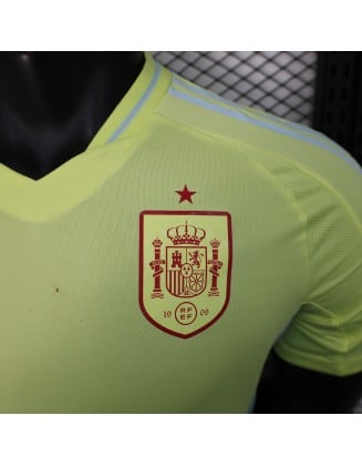 Spain Away Jerseys 2024 Player Version