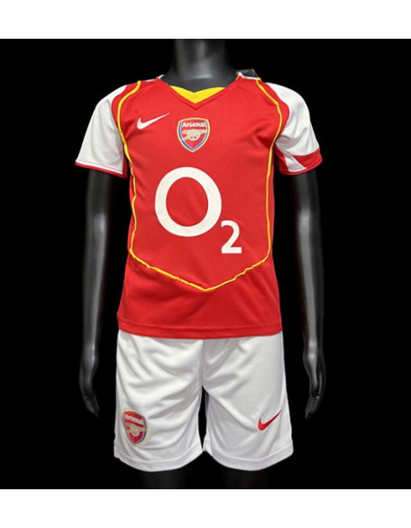 Retro 02/03 Arsenal Home Jersey For Kids