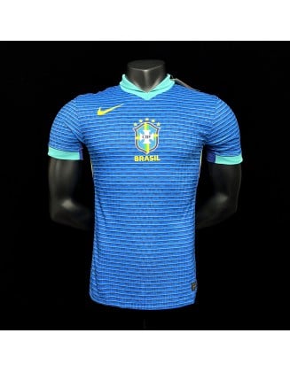 Brazil Away Jerseys 2024 Player Version 