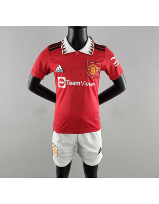 Manchester United Home Jersey 22/23 For Kids 