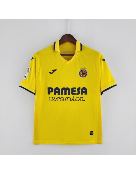 22/23 Villarreal Home Football Shirt 