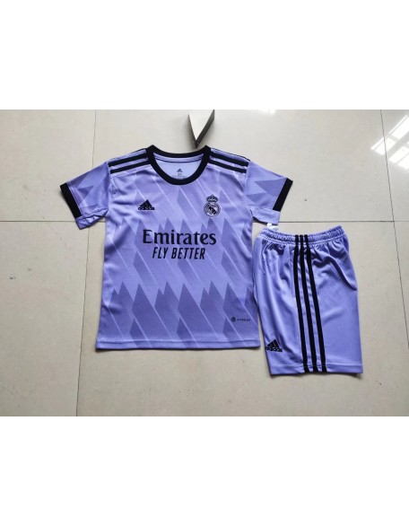 Real Madrid Away Football Jersey For Kids 22/23