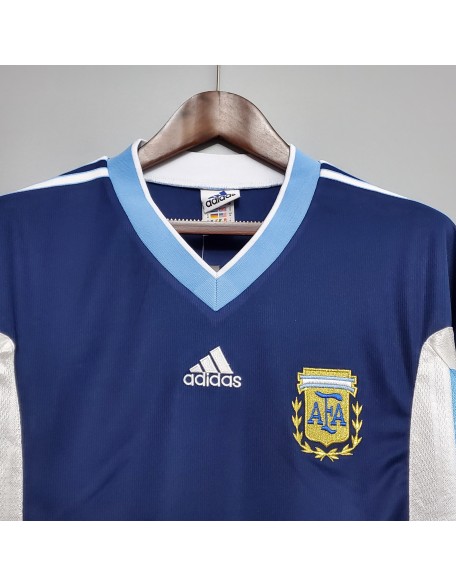 Argentina Away Jerseys 1998 Retro