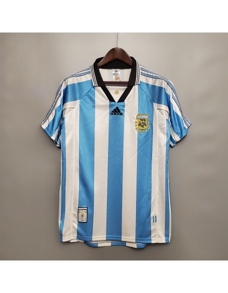 Argentina Home Jerseys 1998 Retro