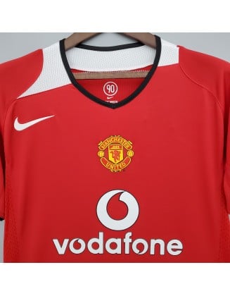 Manchester United Jersey 04/06 Retro long sleeve