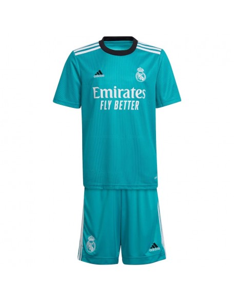 2021/2022 Real Madrid Third Football Jersey For Kids 