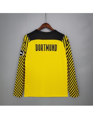 Borussia Dortmund Home Jersey 2021/2022 Long sleeve