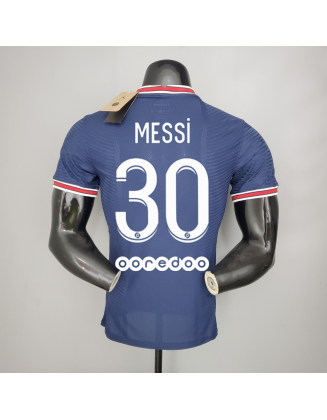 Paris Saint Germain Home Jersey 2021/2022 Messi 30 Player