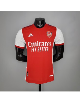 2021-2022 Arsenal Home Football Jersey Player