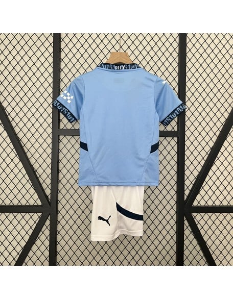 Manchester City Soccer Jersey 24/25 For Kids 